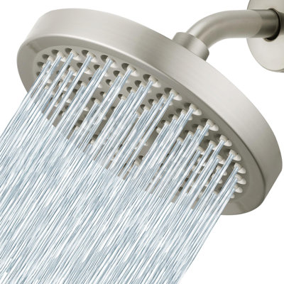 High Pressure Rain Shower Head  (Nickel)