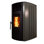 2200 Square Feet Direct Vent Freestanding Wood Pellets Stove with Blower and with Adjustable Thermostat