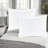 Reversible White Bedding Sets, Polyester Comfort, Modern Design For Bedroom