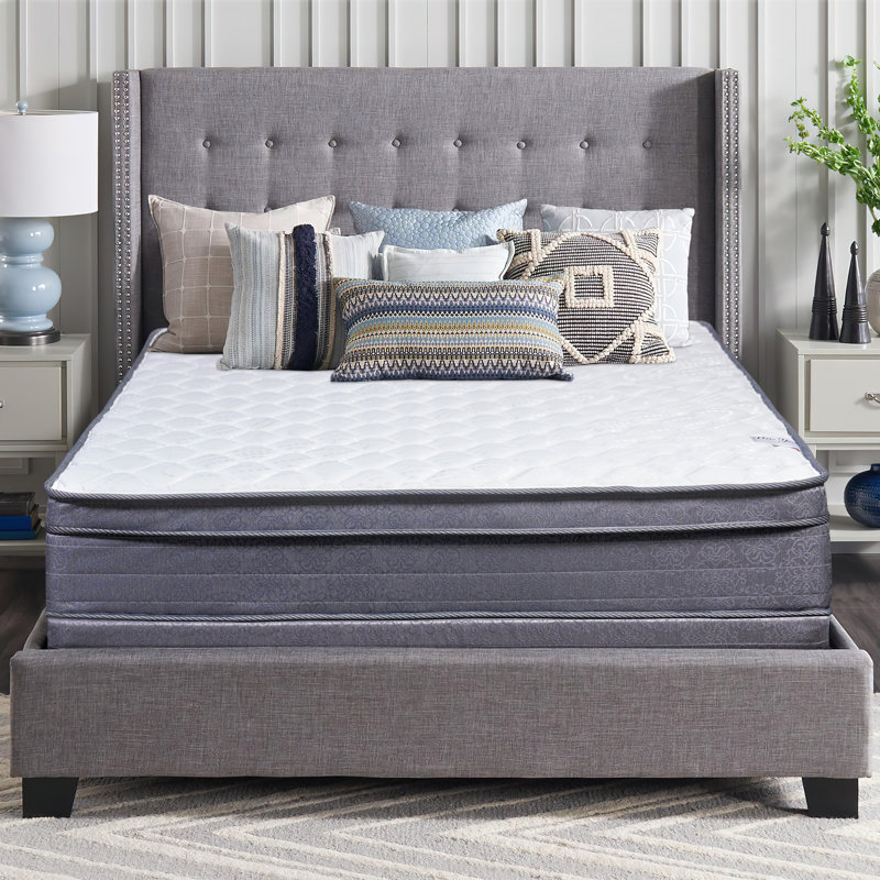Alwyn Home Picacho 18'' Medium Hybrid Mattress and Box Spring, Twin