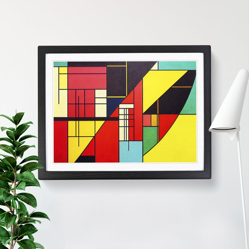 Grand Modern - Print, Black, 46cm H x 64cm W