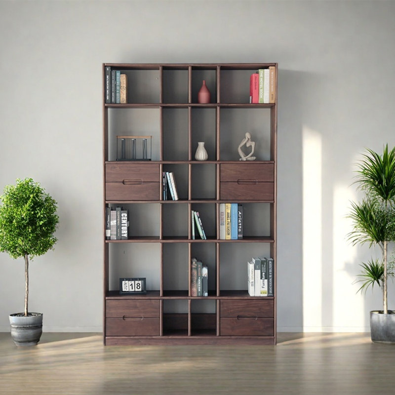 Modern simple large capacity bookcase