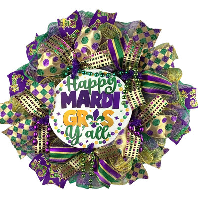 Couronne en maille 18 po