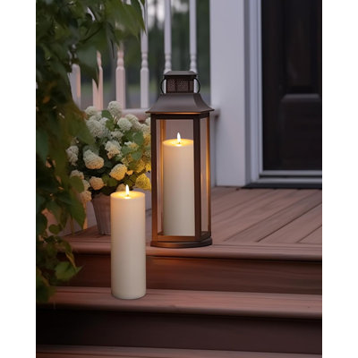 Unscented Flameless Pillar Candle