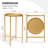 Patio Round Metal Side Table-1160020903