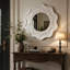 Miroir mural Wavy Flower