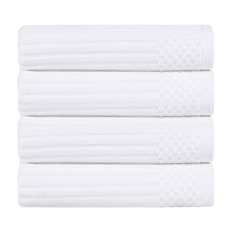 Ensemble de 4 boîtes d'invités de même taille Kaeleah, Blanc