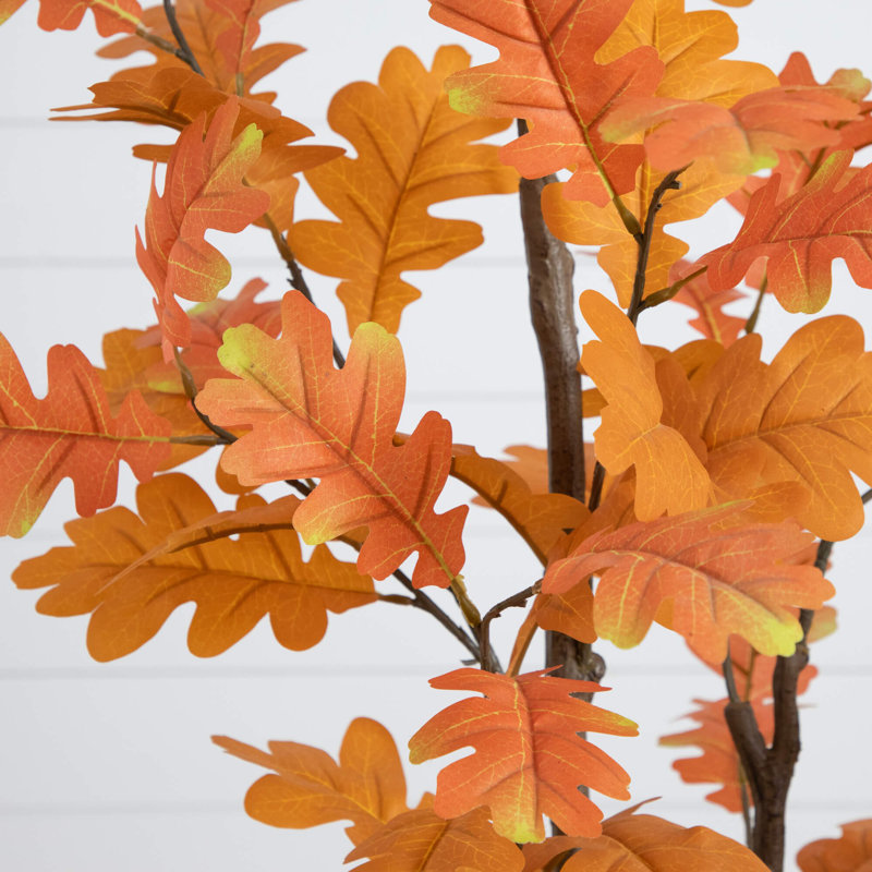4Ft. Artificial Autumn Oak Tree