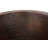 16" Round Hammered Copper Sink w/ Drain Opening-3829376
