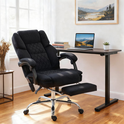 Velvet Office Chair