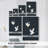 Cranes on Indigo II -Gallery Wrapped Cavas-2039180820