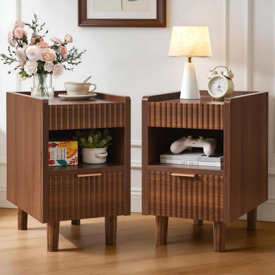 11.8'' W Nightstand (Set Of 2)