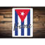Plaque en aluminium Cuban Home-58289314