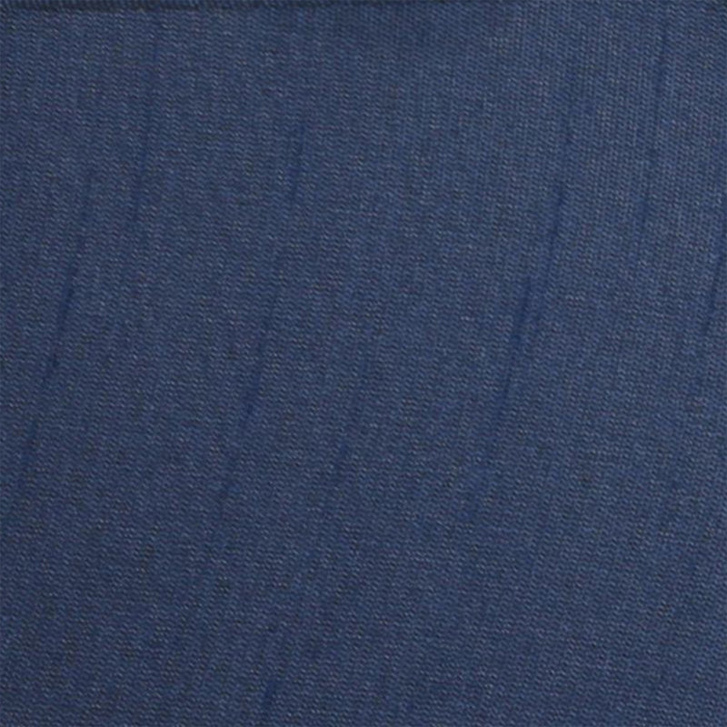 Abat-jour cloche en soie / shantung H 7 po x l 9 po (araignée), Bleu marine