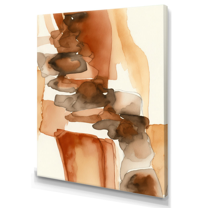 Canyon Ridge Explorations IV - reproduction sur toile, L 12 po x H 20 po, Toile tendue