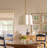 Taj 3-Light Burnished Brass Pendant-120088997-120088999