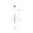 Motif 4 - Light Black LED Unique/Statement Pendant-64112592