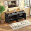 Meuble télé avec tablettes réglables et tiroirs de rangement, buffet pour le salon, la chambre à coucher ou la salle à manger, console multimédia multifonctionnelle-1581795936