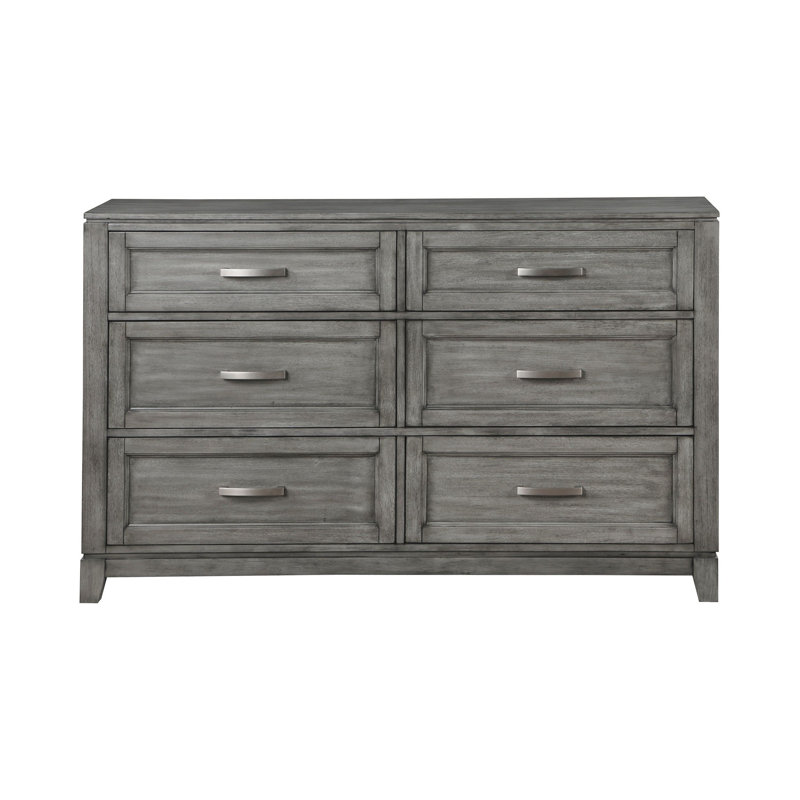 Commode de chambre 6 tiroirs Garretson