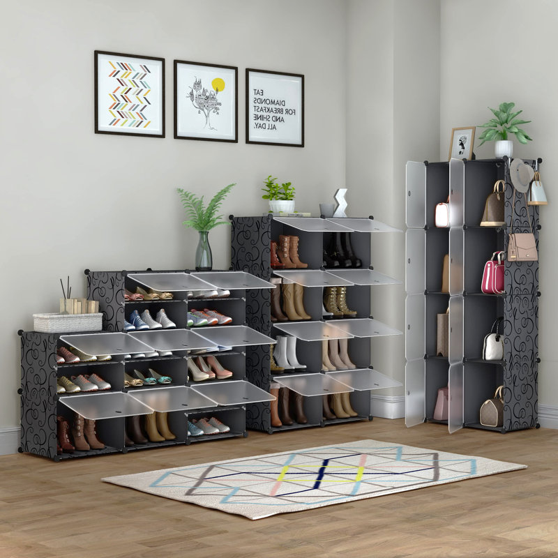 28 Pair Shoe Rack