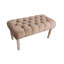 Upholstered Ottoman Footstool, Hand Finished Marshmallow Style Foot Rest - Comfortable Stool for Living Room, Bedroom & Lounge-787419966