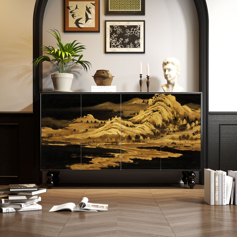 Buffet exquis de style sud-est asiatique