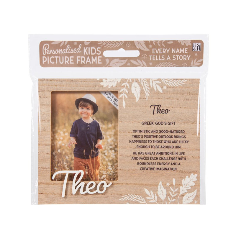 Hazella Tan Solid + Manufactured Wood Picture Frame
