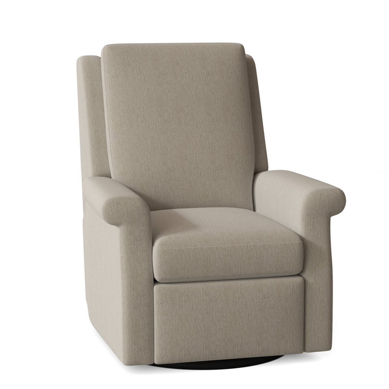 Greek Recliner, Swivel Glider, Alabaster (3157 73), Manual