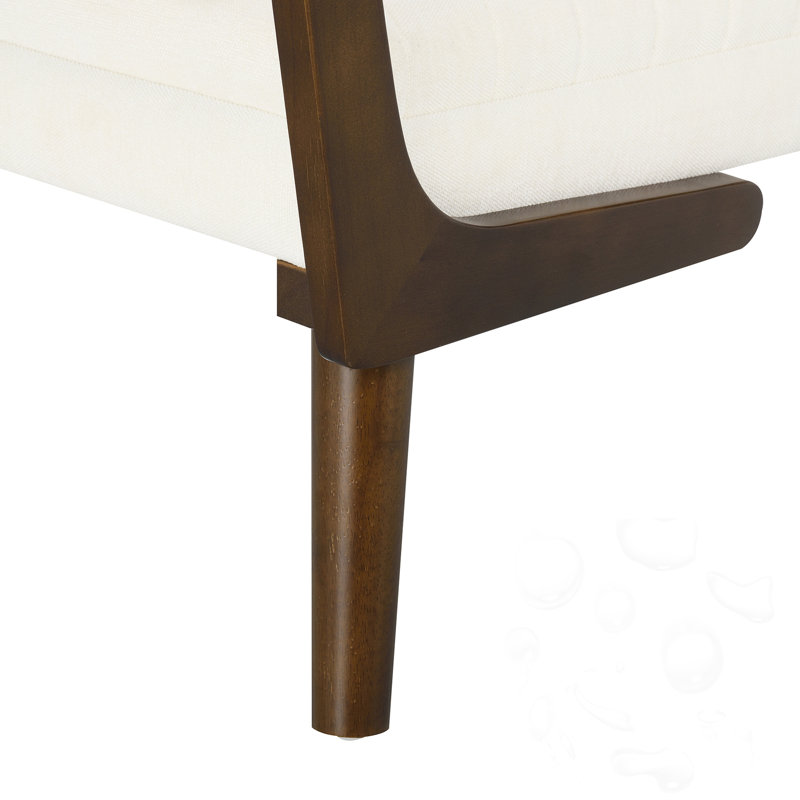 Upholstered Bench, Beige