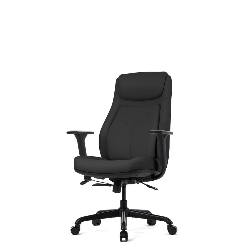 Shadow Black High Back Leather Executive Swivel Chair