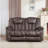 Quiteris 63.8" W Microfiber Manual Reclining Loveseat-792216128
