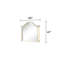 Ensemble de chambre à coucher grand avec 4 grands lits en bois beige-966388319