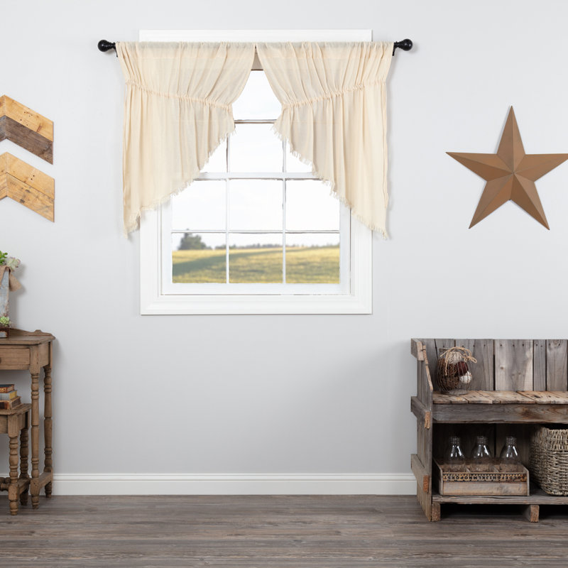 Francoise Cotton Swag Window Valance