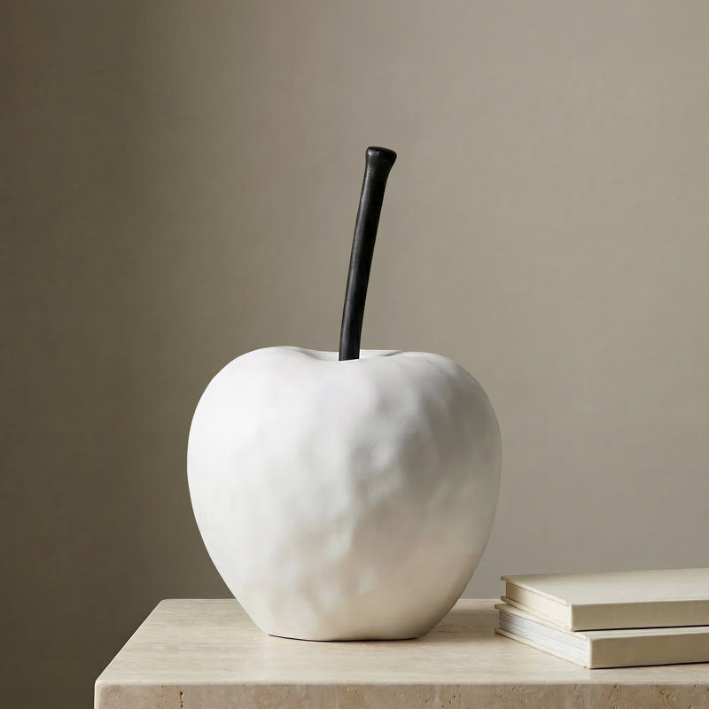 Très grande sculpture 18 po Innila , Blanc