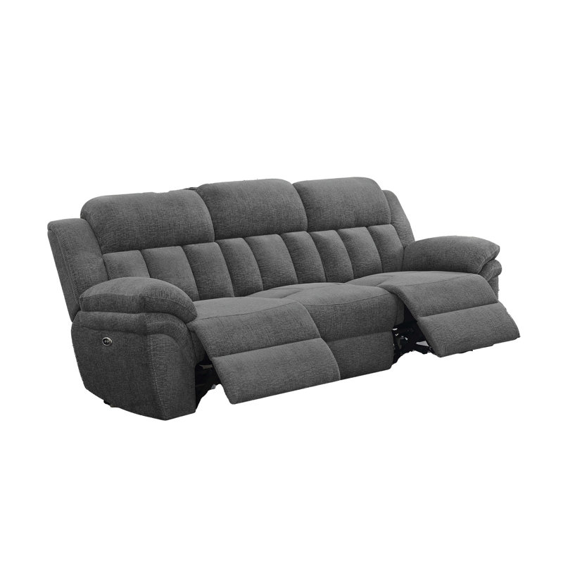 Joelie Upholstered 99.25'' Reclining Sofa