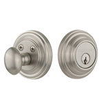 Nostalgic Warehouse Classic Rosette Single Cylinder Deadbolt