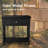 Solid Wood Nightstand With Drawer, Open Shelf, 2 Power Outlets, 1 USB Port, and 1 Type-C Port-415519452