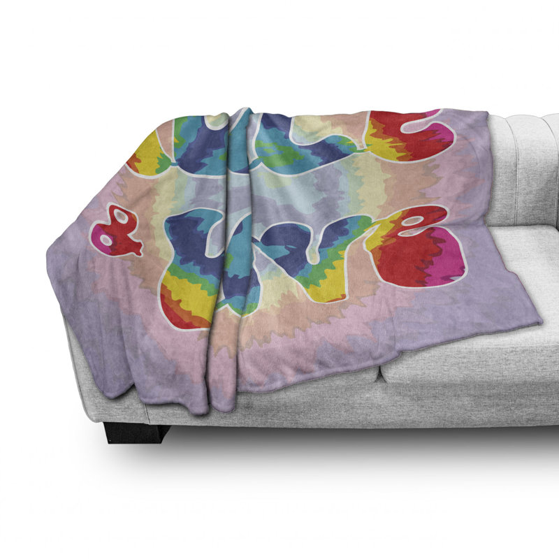 Hand Woven Throw Blanket, 50" W x 60" L