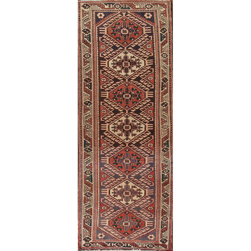 Tapis de couloir géométrique 3 x 10