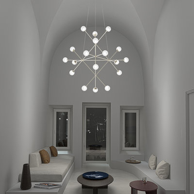Lustre sphérique Spoutnik à 18 lumières Proton