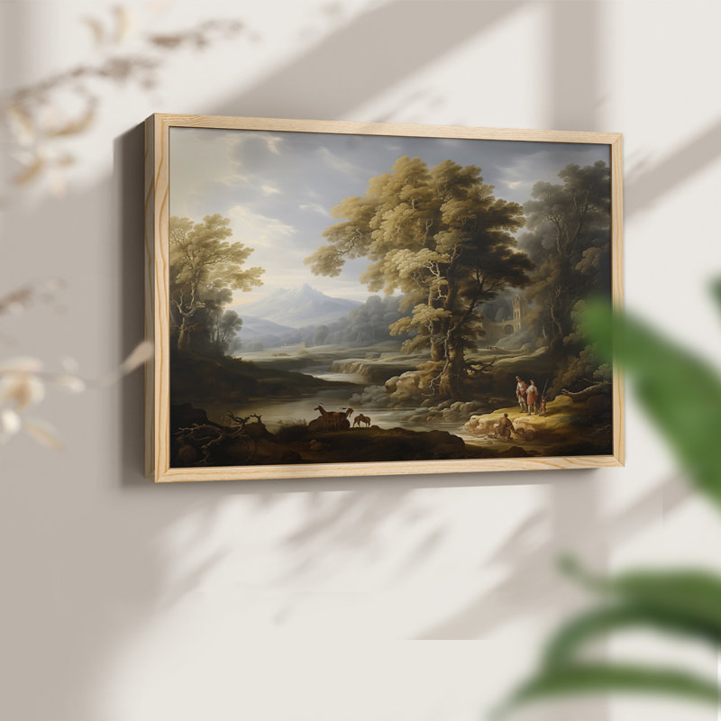 Faune, série III, reproduction encadrée, H 22 po x l 28 po, Naturel
