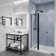 Widespread 2-handle Bathroom Faucet with Drain Assembly