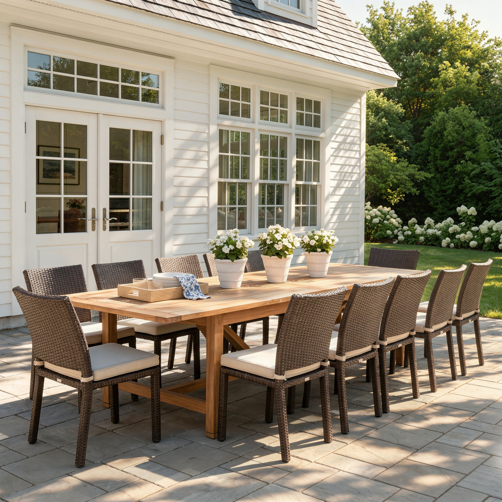 Alyisa Stackable Patio Armchair, Gray/Gray
