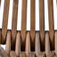 Chaise de détente en bois - Se plie facilement pour le rangement, pour un usage intérieur et extérieur élégant.
