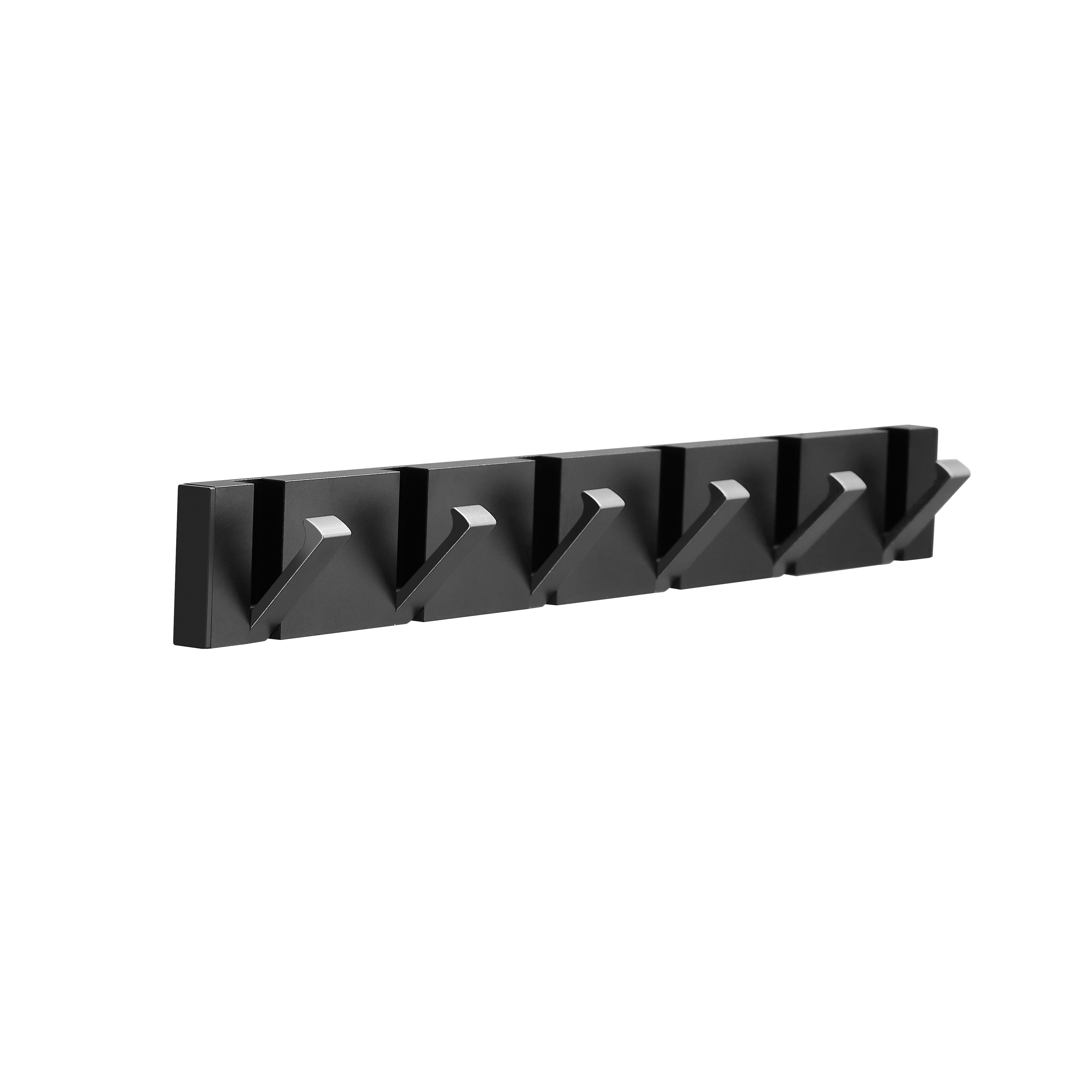 5X4cm Aluminum Alloy Wall Hooks Modern Style Metal Coat Hooks Wall