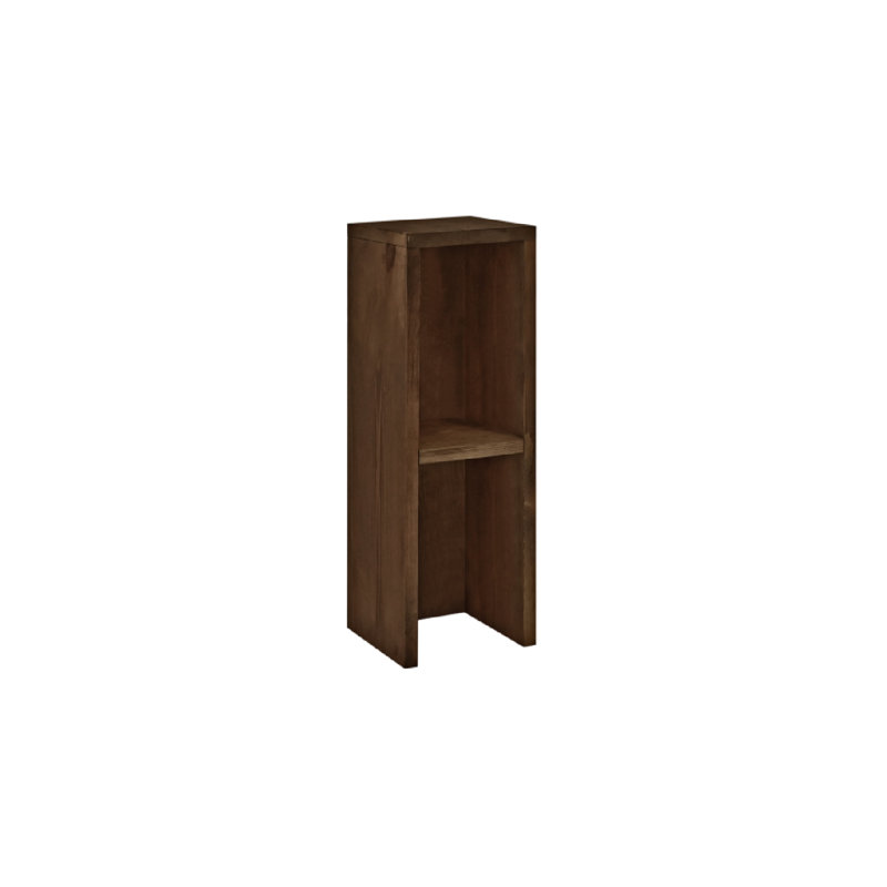 Nightstand Solid Wood Nightstand, Walnut