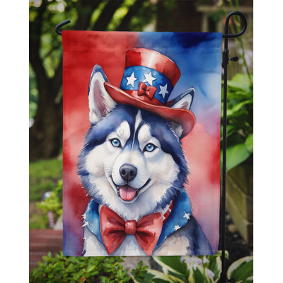 Patriotic American Garden Flag