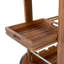 Chariot-bar en bois Porsha