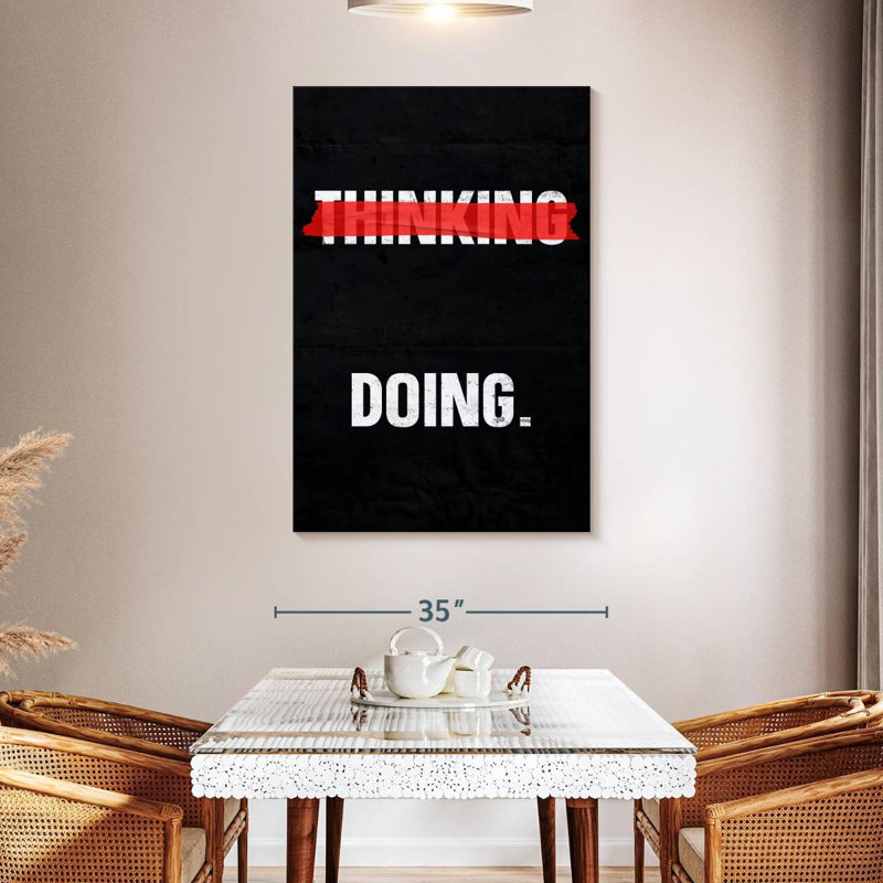 Doing, 48" H x 32" W