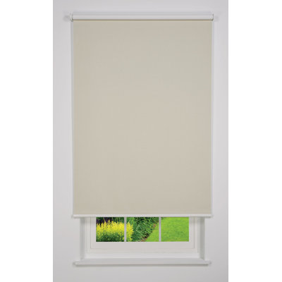 Linen Avenue Cordless Sierra Blackout Roller Shade, (Arrives 1/4" Narrower)